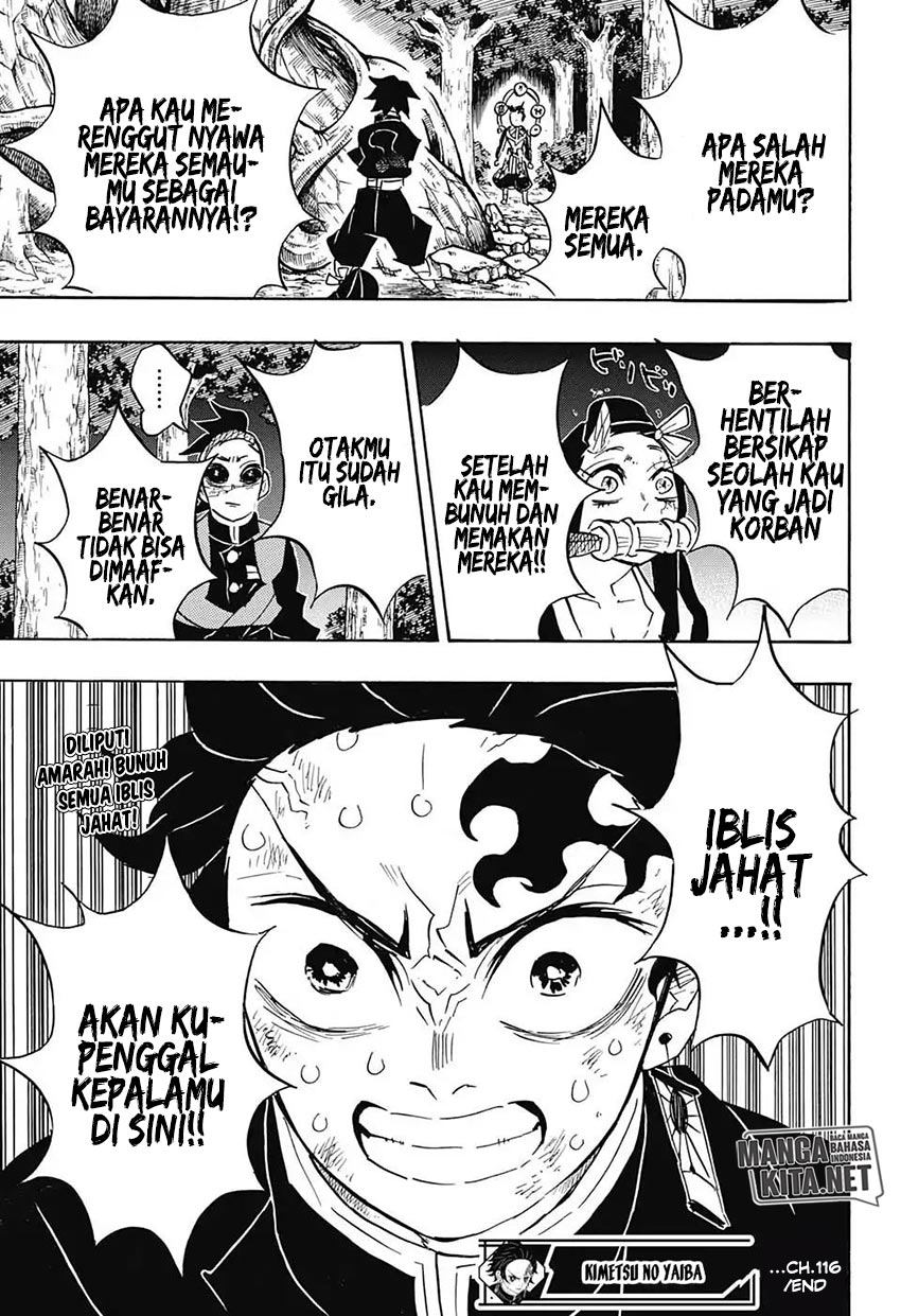 Kimetsu no Yaiba Chapter 116 Bahasa Indonesia